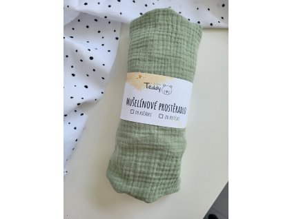 Prostěradlo do kočárku eukalypt