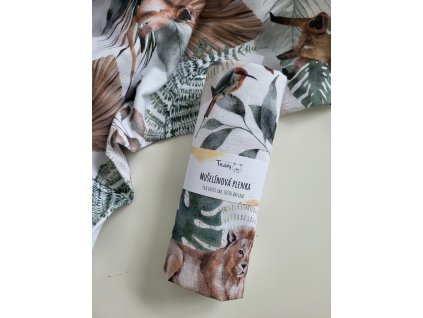 Mušelínová plenka jungle