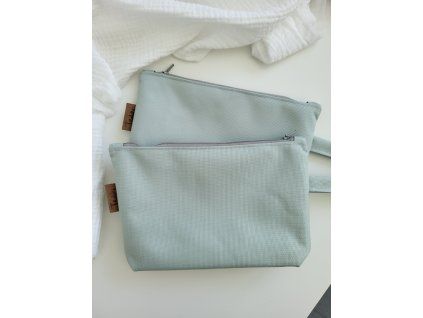 Malá taštička 20 x 13 cm mint