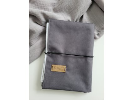 Přebalovací podložka 60x60 cm tmavě šedá