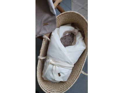 Péřová zavinovačka - vanilková