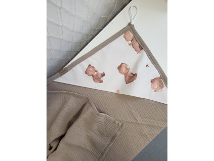 Mušelínová osuška Teddy II.