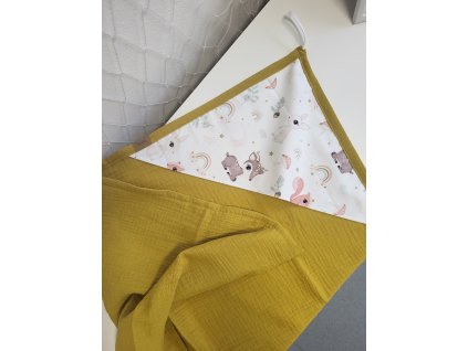 Mušelínová osuška zvířátka