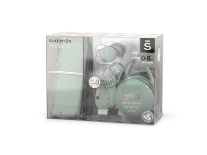 Výprodej - SUAVINEX | DÁRKOVÝ BABY SET BONHOMIA - zelený