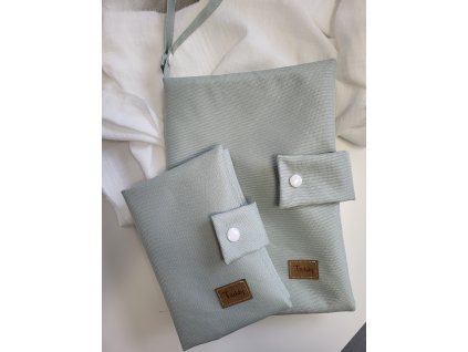 Malá sada mint (plenkovník + obal na očkovací průkaz)