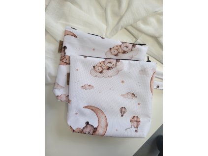 Malá taštička 20 x 20 cm medvídek