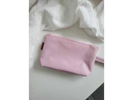 Malá taštička 20 x 13 cm pudrová