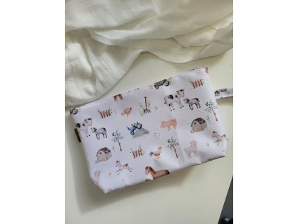 Malá taštička 30 x 18 cm farma