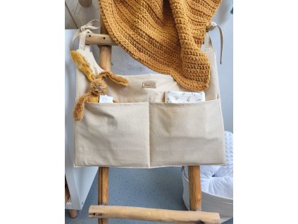 Kapsář na postýlku béžový