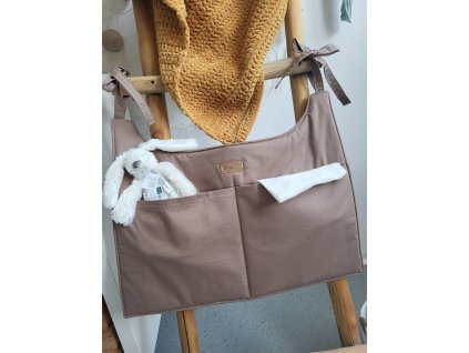 Kapsář na postýlku hnědý