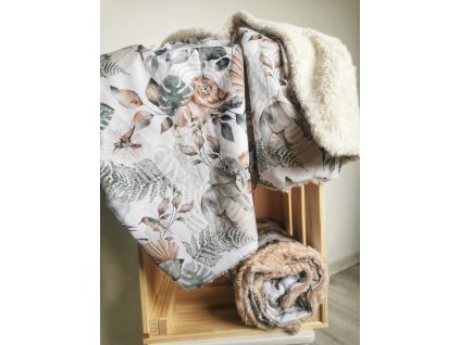 Beránková deka 70x90 cm Jungle