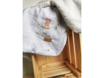 Beránková deka 70x90 cm Moonlight