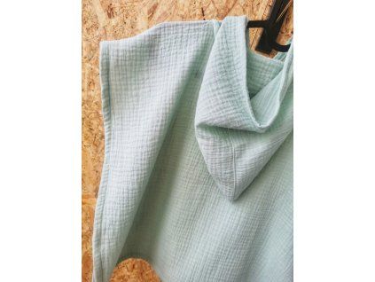 Dětské plážové pončo / osuška - Mint