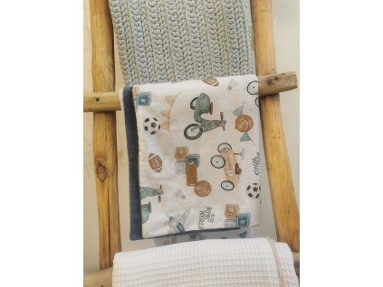 Plyšová deka klučičí svět II. JAKOST!