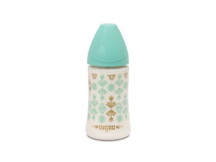 SUAVINEX | LÁHEV PREMIUM COUTURE 270 ml SILIKON - ZELENÁ
