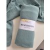 Mušelínová plenka MAXI 130 × 100 cm - teal