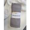 Mušelínová plenka MAXI 130 × 100 cm - šedá