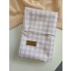 Přebalovací podložka 60x60 cm gingham