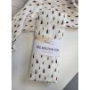 Mušelínová plenka MAXI 130 × 100 cm - kapky
