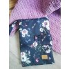 Midi sada Flowers - (plenkovník + obal na očkovací průkaz + přebalovací podložka)