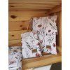 Velká sada Blossom - (přebalovací podložka + plenkovník + sada nepromokavých taštiček + obal na očkovací průkaz)