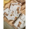 Midi sada Teddy - (plenkovník + obal na očkovací průkaz + přebalovací podložka)