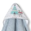 INTERBABY | Osuška froté TEEPEE - ŠEDÁ