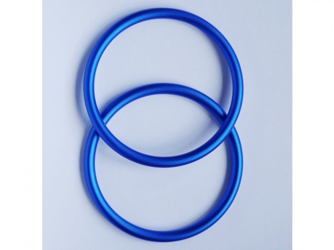 ring sling krouzky na noseni deti modre