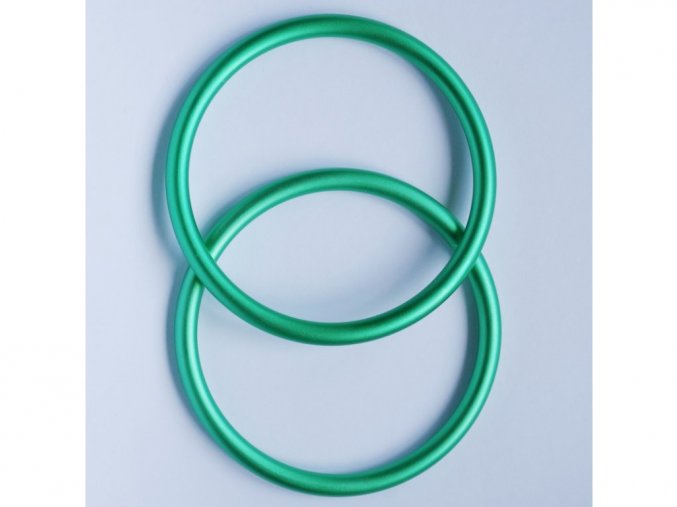 ring sling krouzky na noseni deti zelene