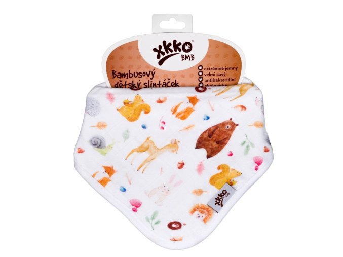 bambusovy slintacek xkko bmb digi wild forest 3x1ks vo bal 890
