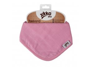 bambusovy slintacek xkko bmb baby pink ffb