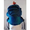 VeKa nosítko vel. 2 s křížením, ze šátku Peacock´s tail Quantum, Lenny lamb