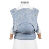 baby size fly tai mei tai baby carrier classic iced butterfly light blue