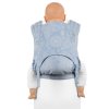 toddler size fly tai mei tai baby carrier classic iced butterfly light blue