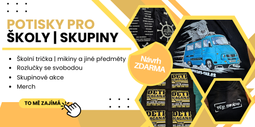 Potisky pro skupiny