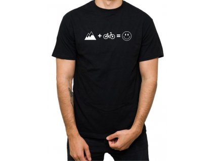 Pánské tričko Cyklista rovnice