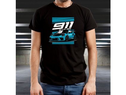 Panské tričko s motivem 911 GTR 3S