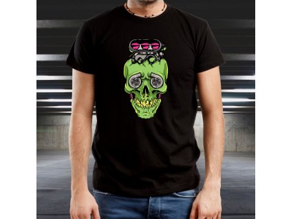 Pánské tričko Skull Piston