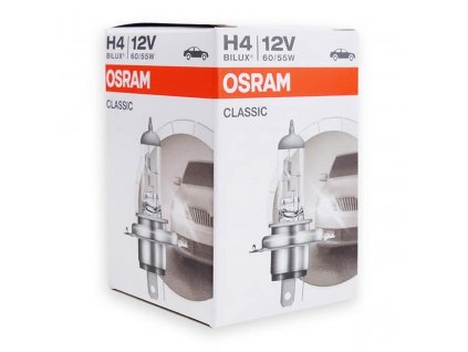 Halogenová žárovka Osram Classic H4 12V 60/55 P43T