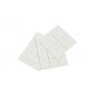 Samolepící plstěné podložky na nábytek, bílé, 28ks G29815