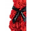 Medvídek z růží 25cm ČERVENÝ 7