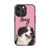 iphone case kryt s mazlíčkem růžový