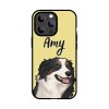 iphone case kryt s mazlíčkem žlutý