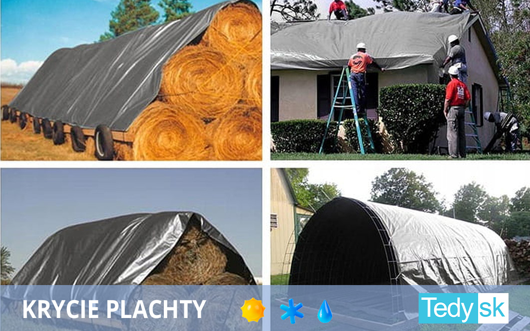 Krycie plachty na seno