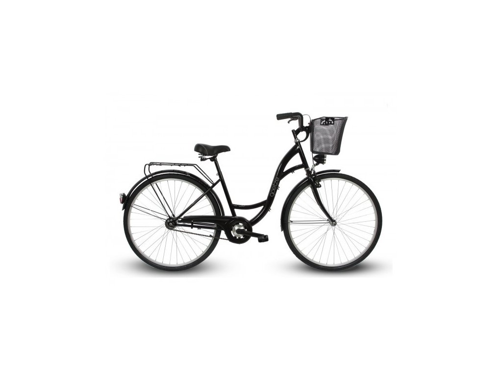 Retro Bicykel GOETZE ECO 28" 1 Prevodový Čierny +Košík Grátis