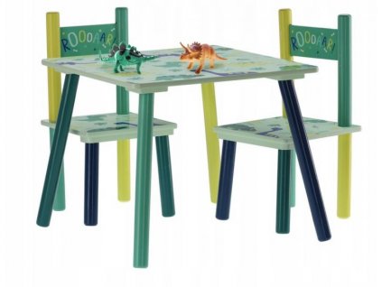 Detský stôl a stoličky DINOSAURUS