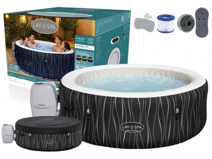 Jacuzza/ vírivka Spa 196 x 66 cm+ LED osvetlenie+vankúše