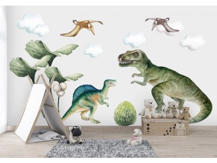 Nálepka na stenu DINOSAURUS TREX