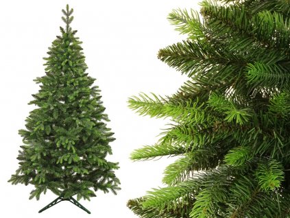 Vianočný stromček SMREK prírodný 220cm PE+PVC 3D