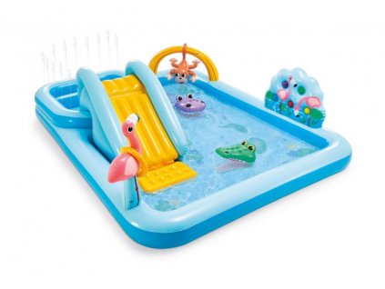 Záhradný detský bazén, detské ihrisko, šmykľavka INTEX 57161